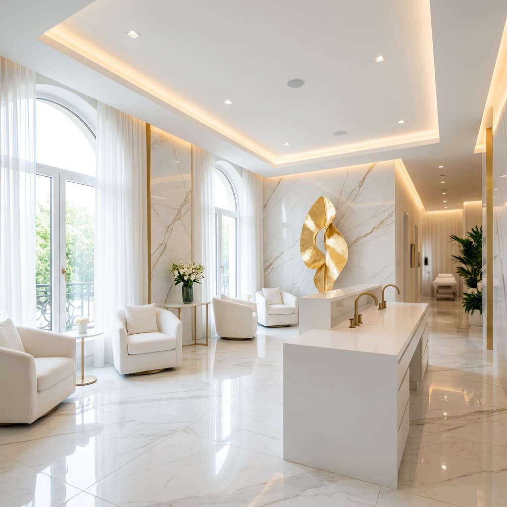 Luxury Vera Medical Spa Interior